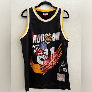 Mitchell & Ness Travis Scott BR Rockets Jersey